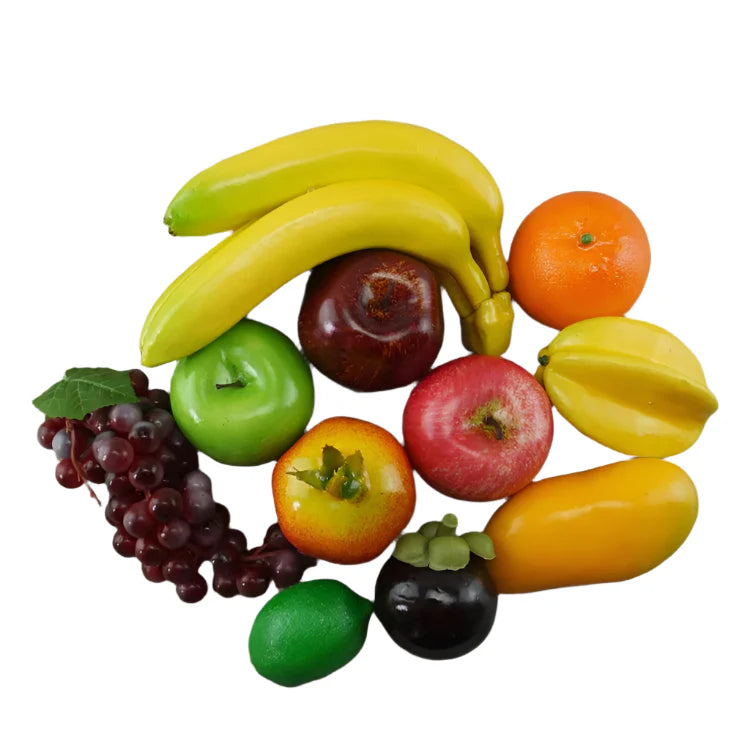 Lisslune | Vibrant Faux Fruit Decor Set - 2-Piece