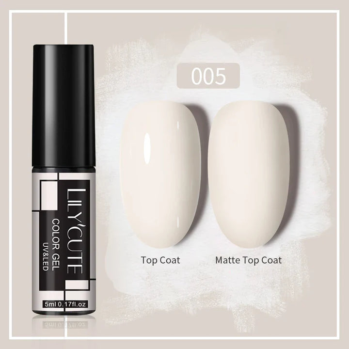 Rynx | 5ML Silver Metallic Painter Liner Gel Nail Polish Super Bright Mirror Drawing Gel Semi Permanent Line French Nail Art
