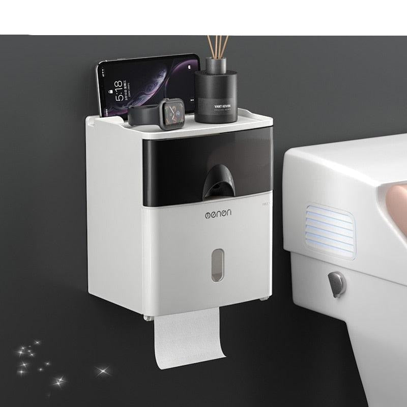 Lisslune | Chic Moisture-Resistant Toilet Paper Holder for Modern Bathrooms