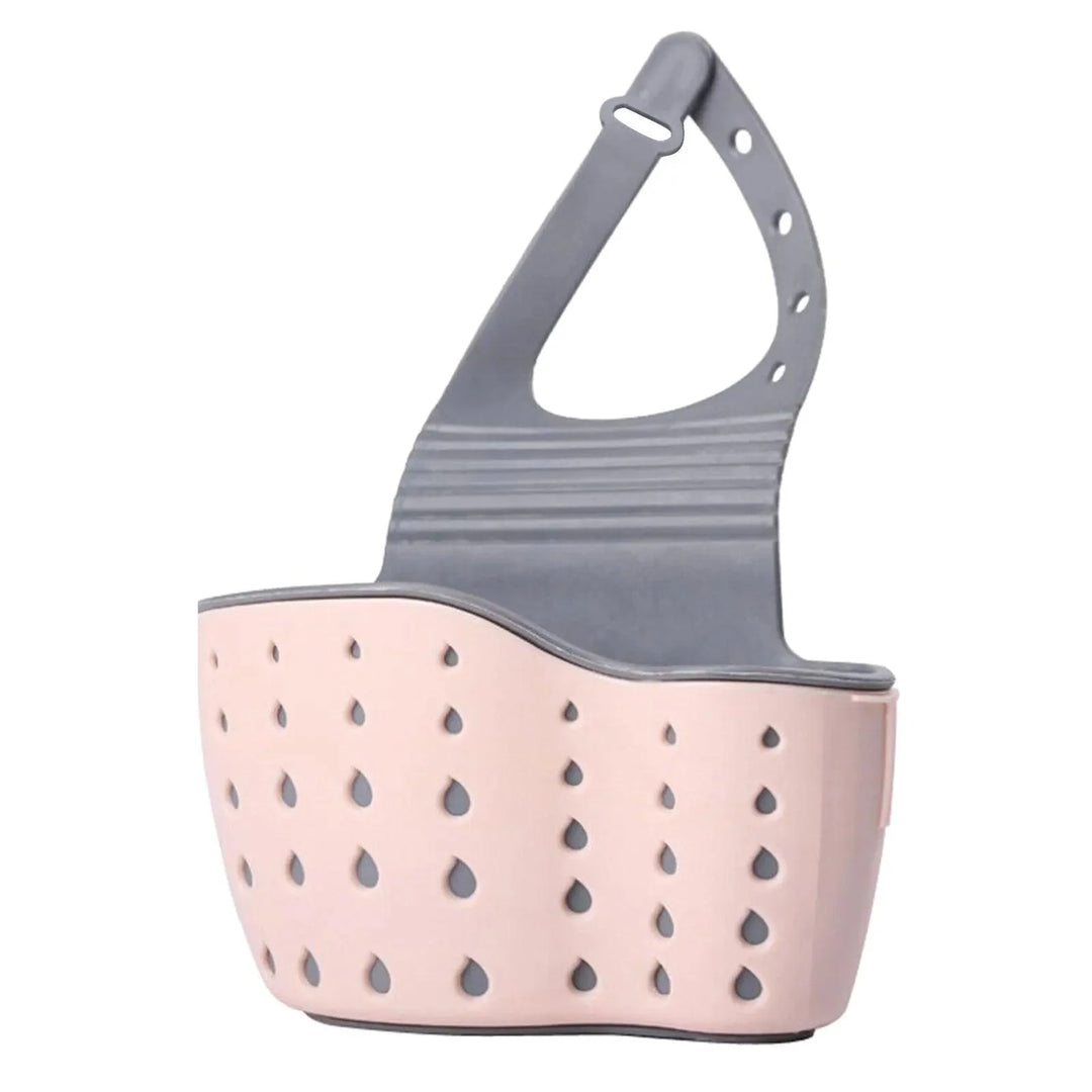 Lisslune | Suction Cup Sink Organizer with Trash Rack - Innovative Kitchen Storage Solution