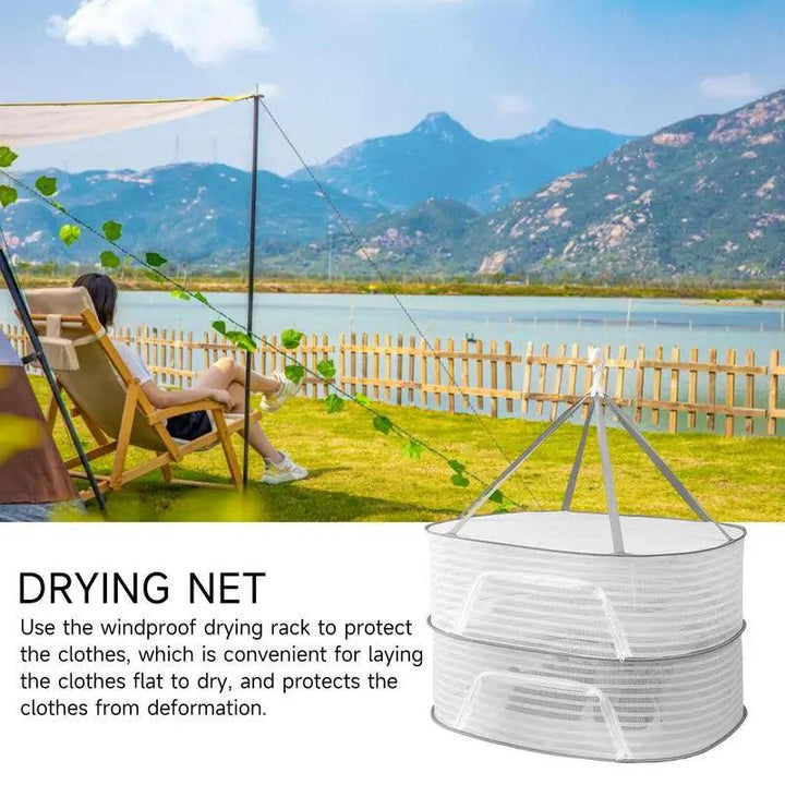 Lisslune | Quick-drying compact foldable clothes drying rack