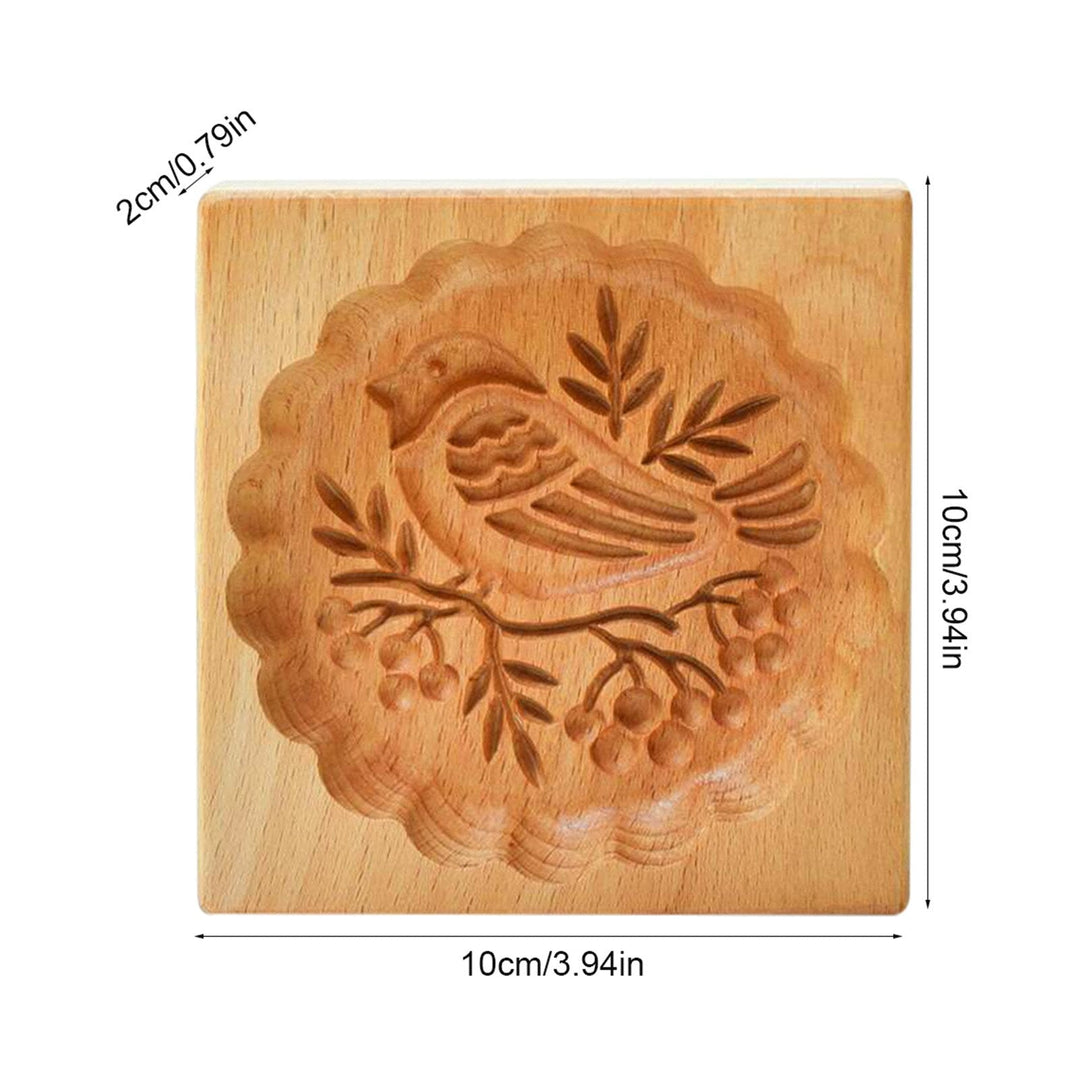 Lisslune | Wooden Cute Pastry Bake Master Baking Mold