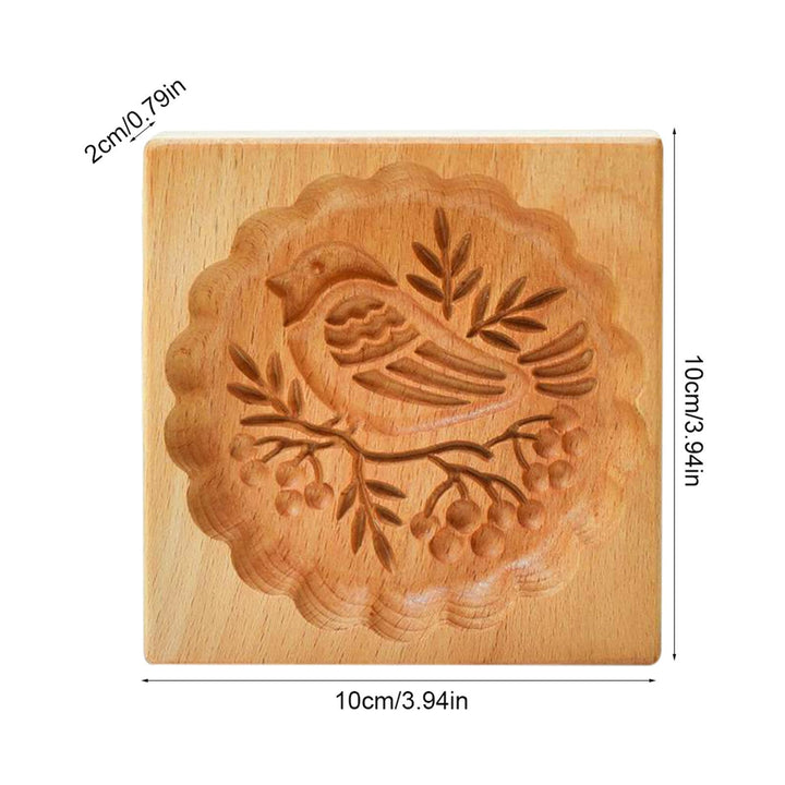 Lisslune | Wooden Cute Pastry Bake Master Baking Mold