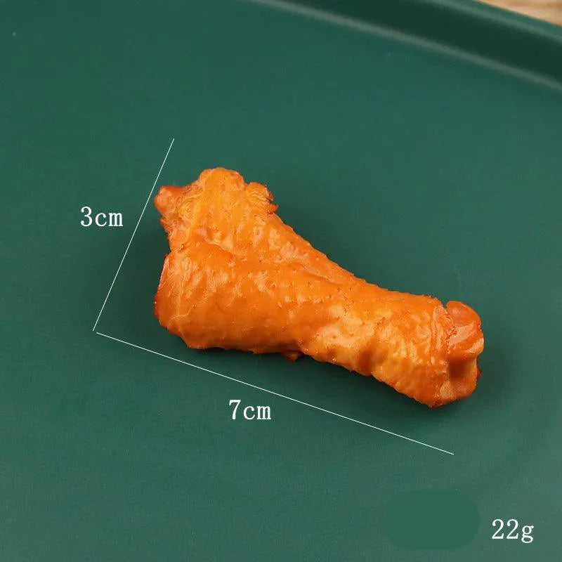 Lisslune | Life-like PVC Chicken Leg Decoration Props for Stunning Displays and Photography