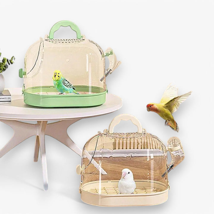 Lisslune | Airy Carry Cage "Featherlight" for Small Pets and Birds