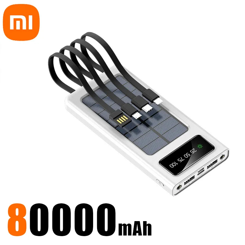 Lisslune | 200000mAh Solar Power Bank