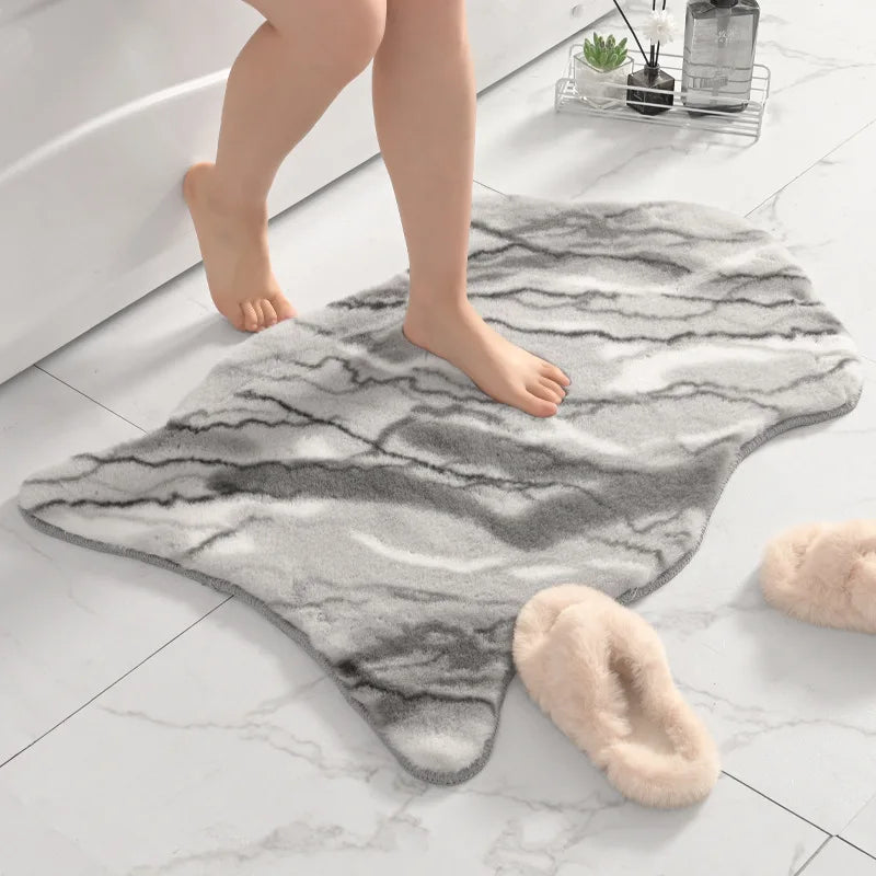 Rynx | Synthetic fur bedroom carpet bathroom mat doormat fluffy nursery rug floor mat aesthetic home decor
