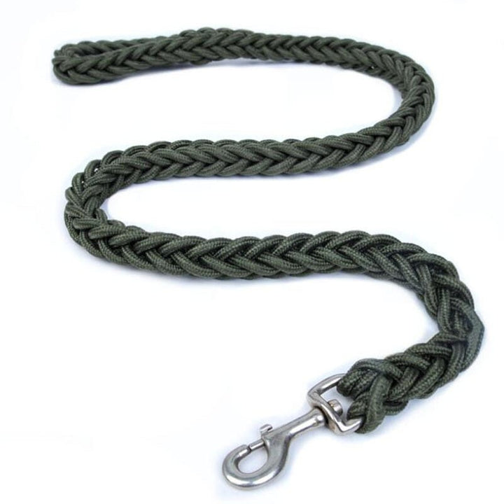 Lisslune | Braided short dog leash for large dogs