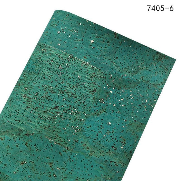 Lisslune | Cork style synthetic leather fabric for creative craft projects