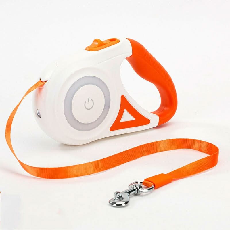 Lisslune | AutoLeash Glow – Automatic dog leash with LED light for walks during day & night
