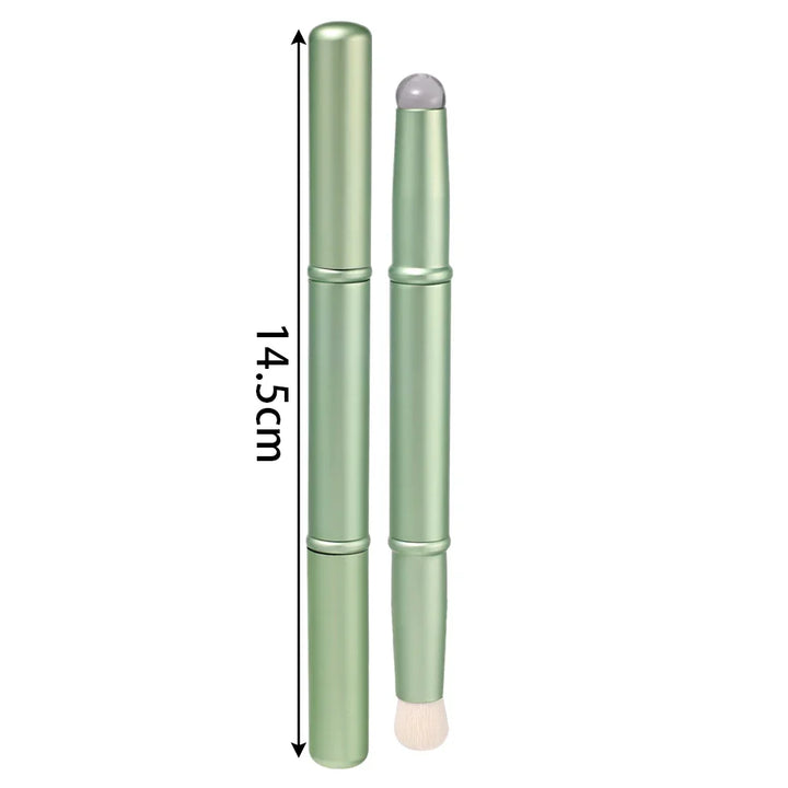 Rynx | Silicone Lip Brush Double-Sided Fiber Concealer Brush Soft Fiber Lipstick Applicator Makeup Brush Multipurpose Cosmetic Tools