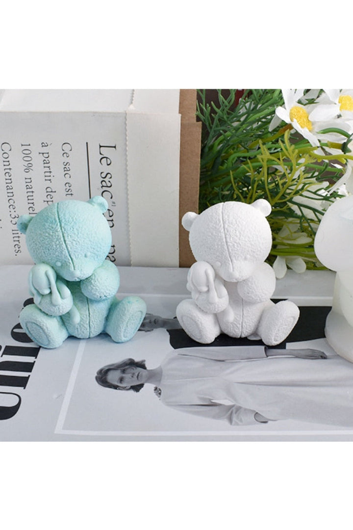 Lisslune | Bear-shaped candle mold