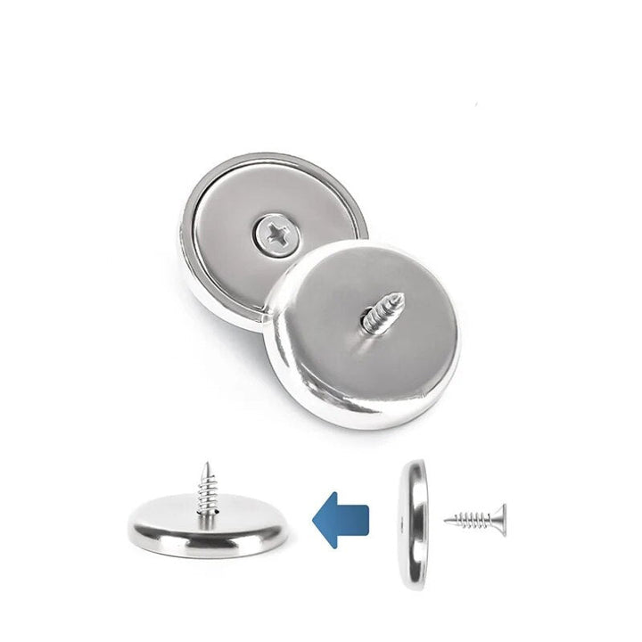 Lisslune | Strong Hold Round Base Mountable Magnet