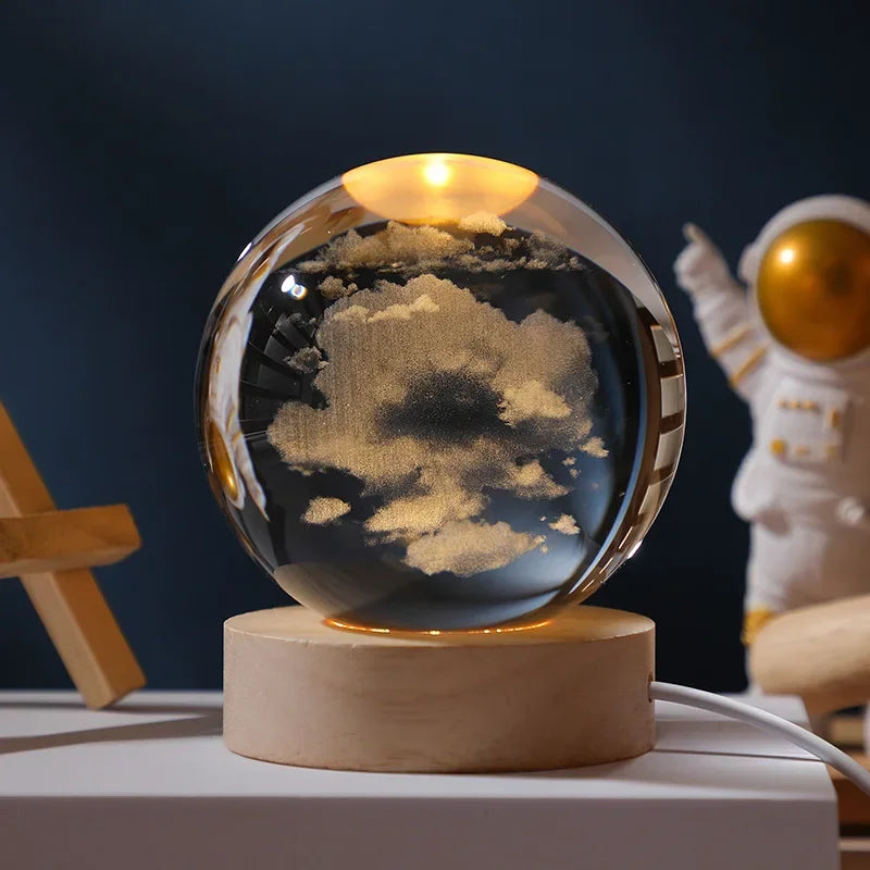Lisslune | Glowing Moon Crystal Ball