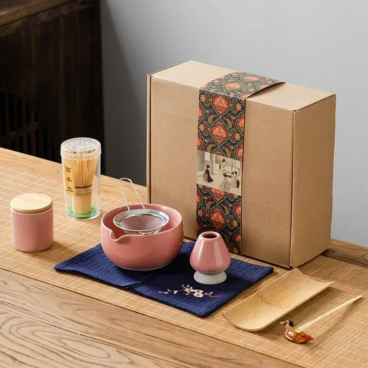 Lisslune | 9-piece Japanese Matcha Tea Set