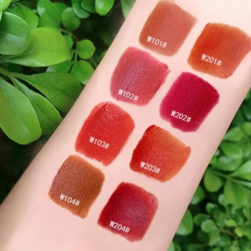 Rynx | Velvet Orange Lipstick Skin Brightening Matte Lipsticks Waterproof Long-lasting Lipstick Lip Tint Women Korean Cosmetics Lip Lacquer
