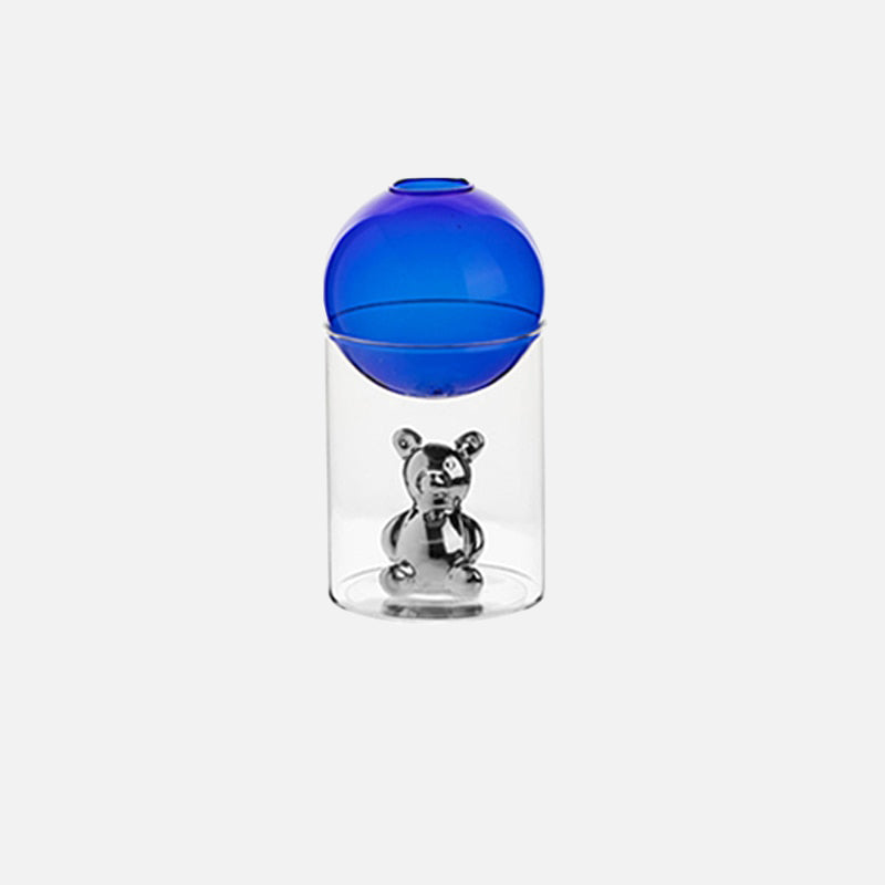 Lisslune | CosmicBear - Elegant glass vase with unique design