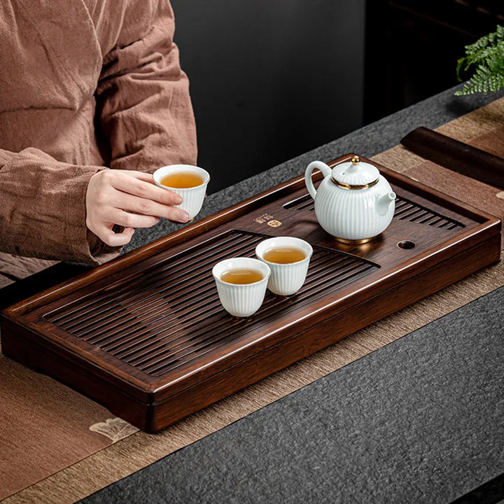 Lisslune | Bamboo Solid Wood Tea Ceremony Tray
