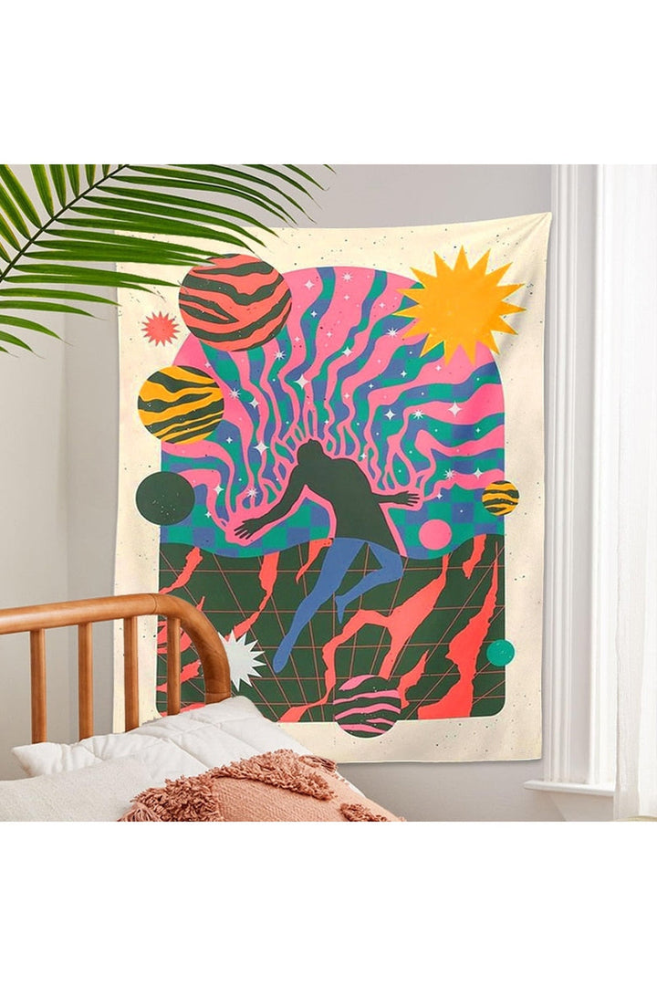 Lisslune | Travel Psychedelic Tapestry