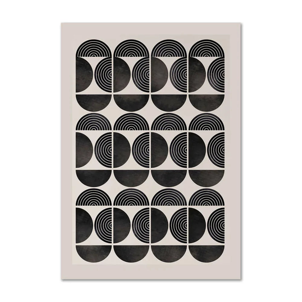 Lisslune | Monochrome Canvas Poster