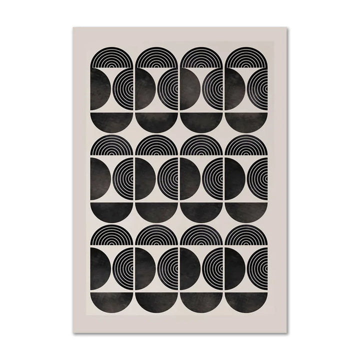 Lisslune | Monochrome Canvas Poster