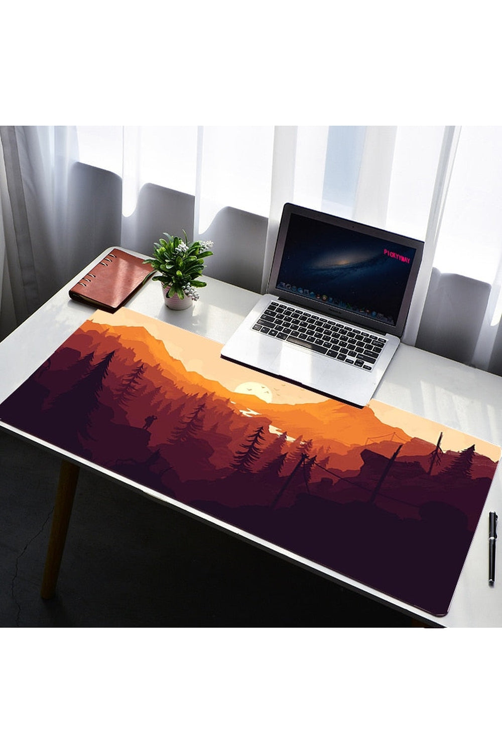 Lisslune | Forest Laptop Desk Pad