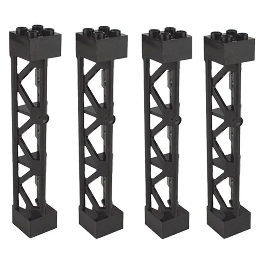 Lisslune | Military Adventure Building Block Set - 4-piece Creative Construction Kit for Children