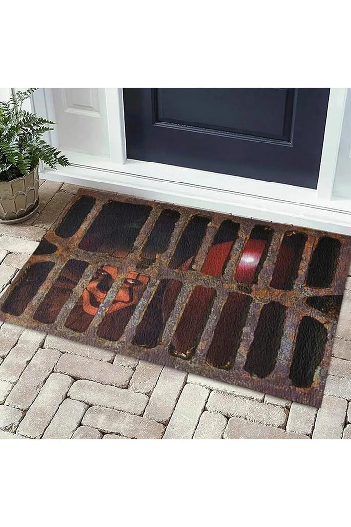 Lisslune | Creepy Doormat Rug