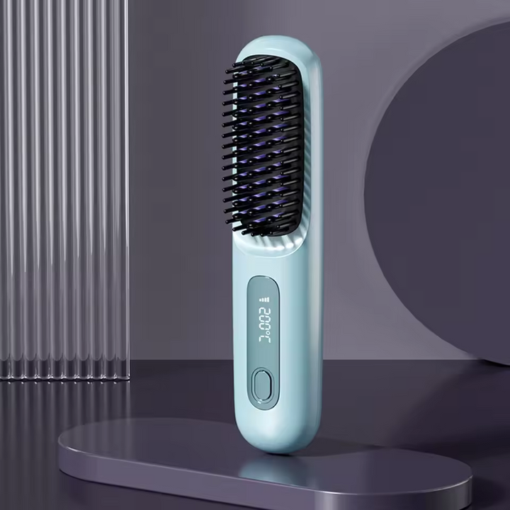 Lisslune | Portable Hair Styling Brush | Smooth & Healthy Hair Anytime, Anywhere