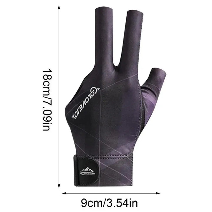 Lisslune | Premium adjustable billiard glove with superior breathability and performance