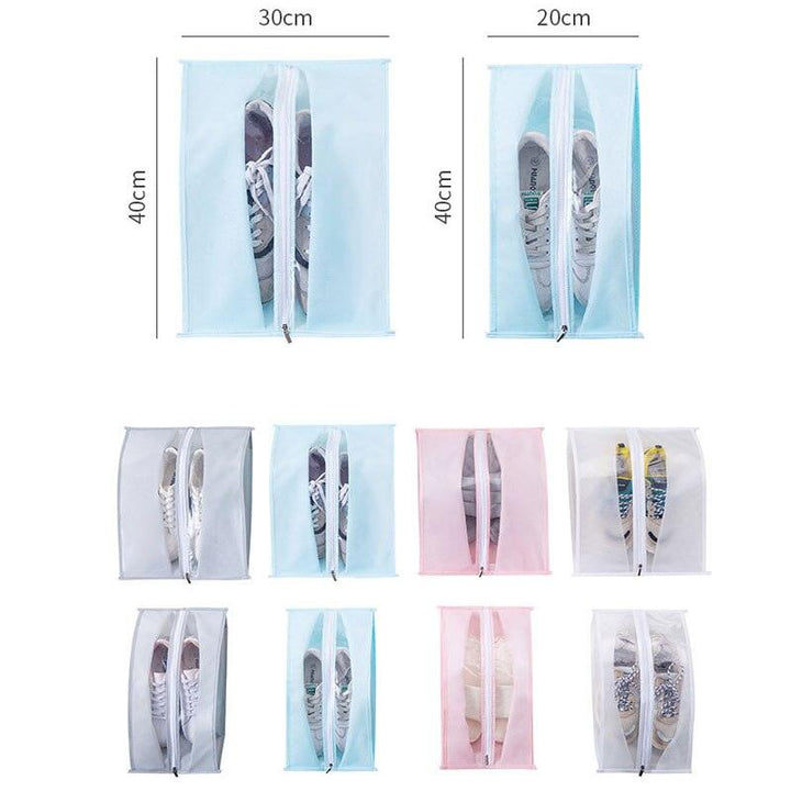 Lisslune | Transparent Shoe Storage Bags: Durable PEVA, dust and water resistant for ultimate shoe care