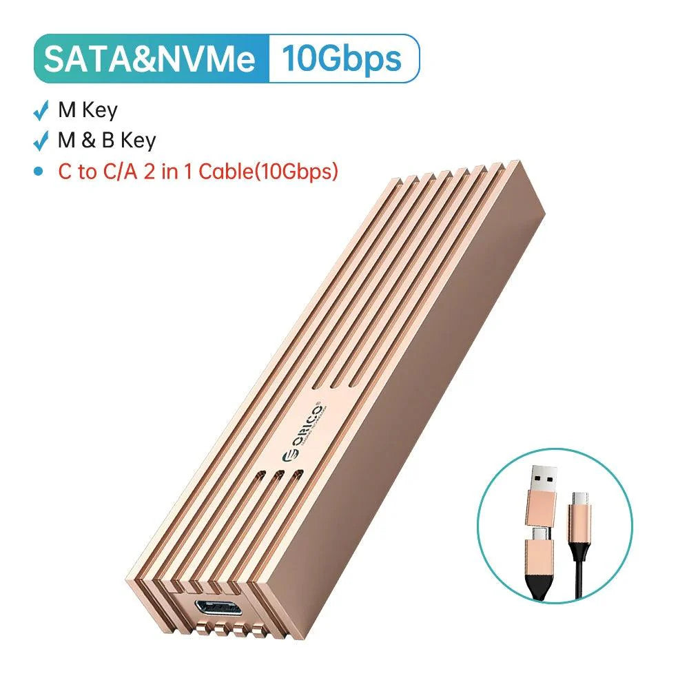 Lisslune | Next-Gen USB4 NVMe M.2 SSD Case - Unleash lightning-fast data transfers
