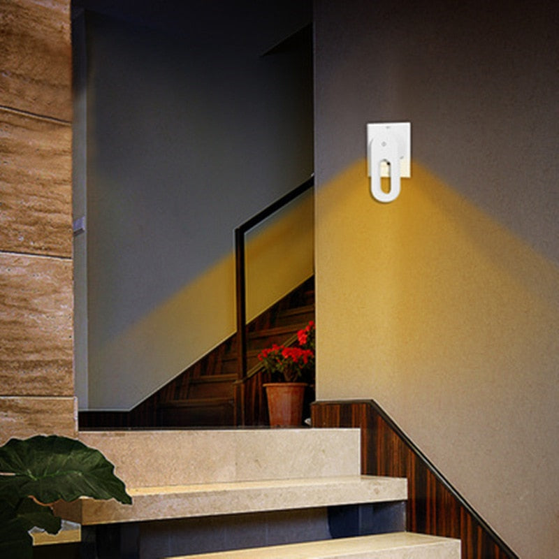 Lisslune | Twilight Sensor Energy Saving Socket Wall Night Light