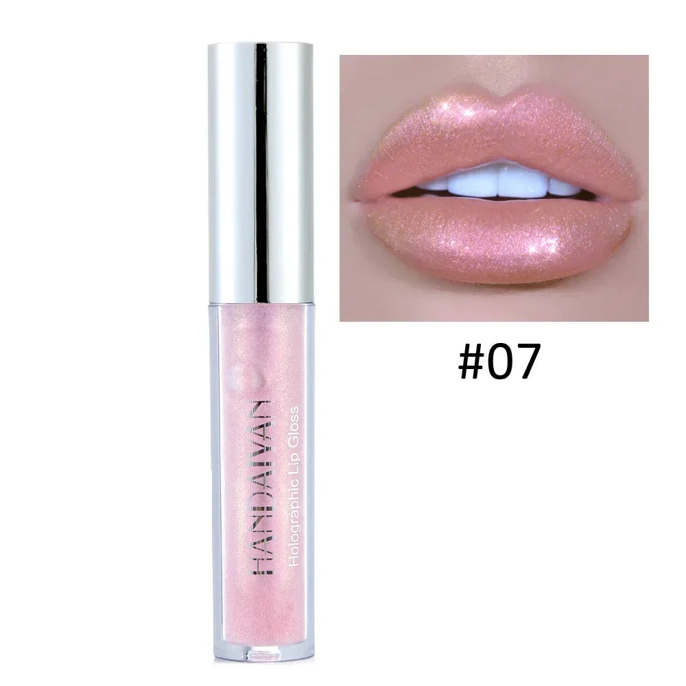 Rynx | Transparent Glitter Lipstick Women Makeup Diamond Shiny Long-lasting Waterproof Liquid Lipstick Non-sticky Glitter Lip Cosmetics
