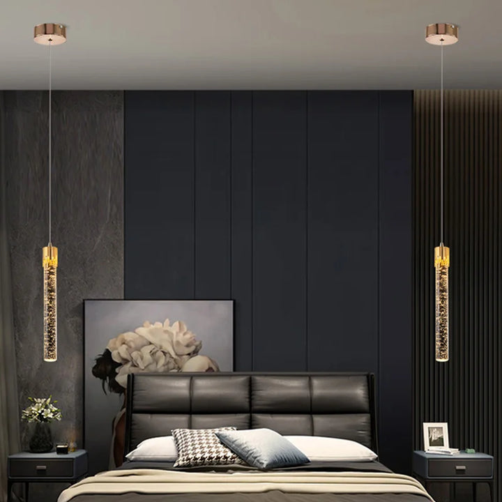 Lisslune | Chandelier with crystal pendants