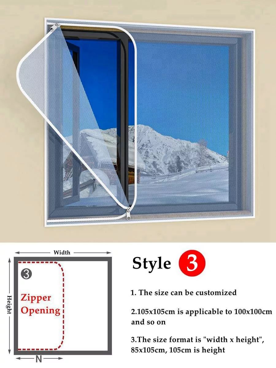 Lisslune | Winter Wrap Double Layer Windproof Self-Adhesive Zipper Film