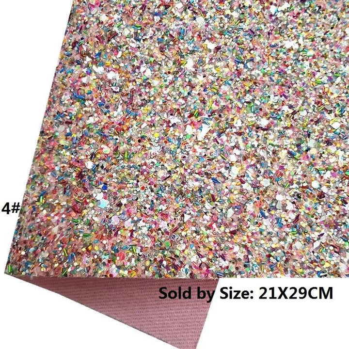 Lisslune | Shiny Pink Tiger & Snake Synthetic Leather DIY Craft Kit
