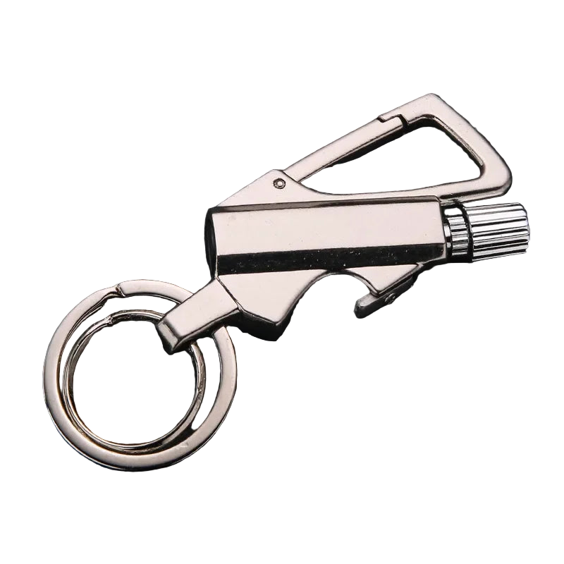 Lisslune | FlareKey – Multifunction Keychain Lighter | Windproof Kerosene Lighter for Outdoor & Everyday Use