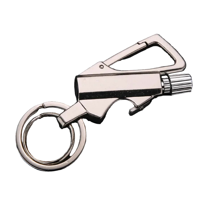 Lisslune | FlareKey – Multifunction Keychain Lighter | Windproof Kerosene Lighter for Outdoor & Everyday Use