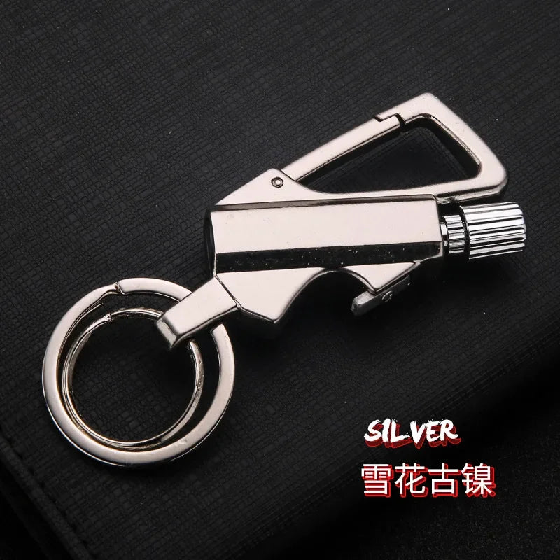 Lisslune | FlareKey – Multifunction Keychain Lighter | Windproof Kerosene Lighter for Outdoor & Everyday Use