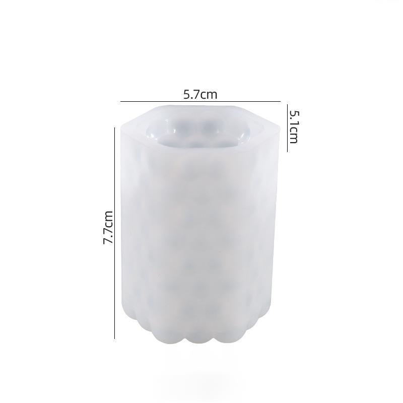 Lisslune | Candle Making Masterpiece: Roman Style Silicone Mold Set for Creative Artistry
