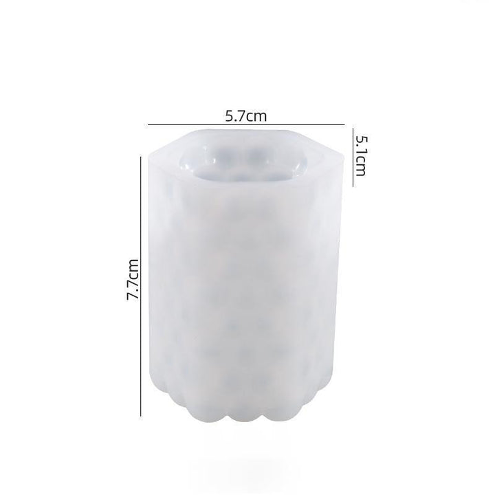 Lisslune | Candle Making Masterpiece: Roman Style Silicone Mold Set for Creative Artistry