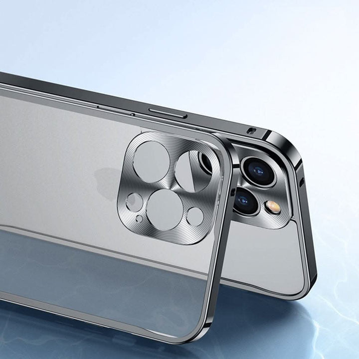 Lisslune | Aluminum Metal Case with Polycarbonate Back for iPhone