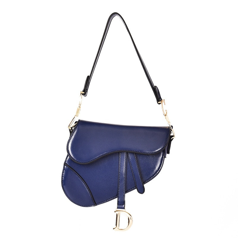 Lisslune | Luxurious Women's Shoulder Bag - exclusive PU - leather Saddle Bag