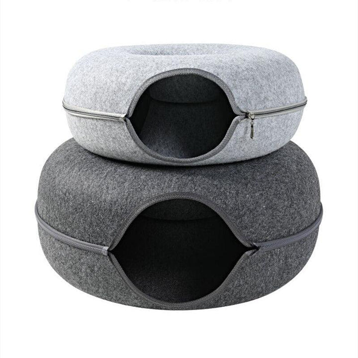 Lisslune | Purrfect Play Oasis: Versatile Cat Tunnel Bed with Training Features