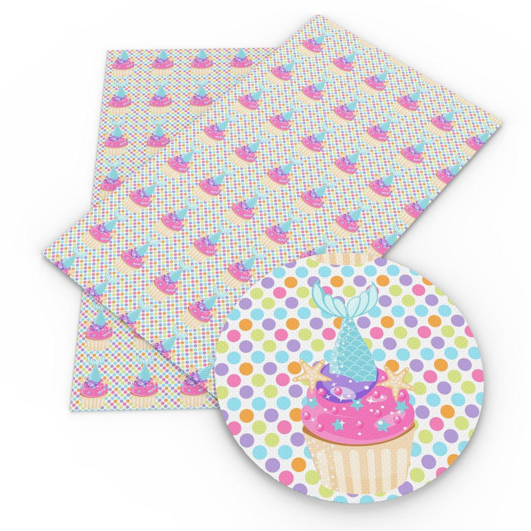 Lisslune | Wasted Cake Candy Faux Leather Craft Kit for DIY Accessories and Bags