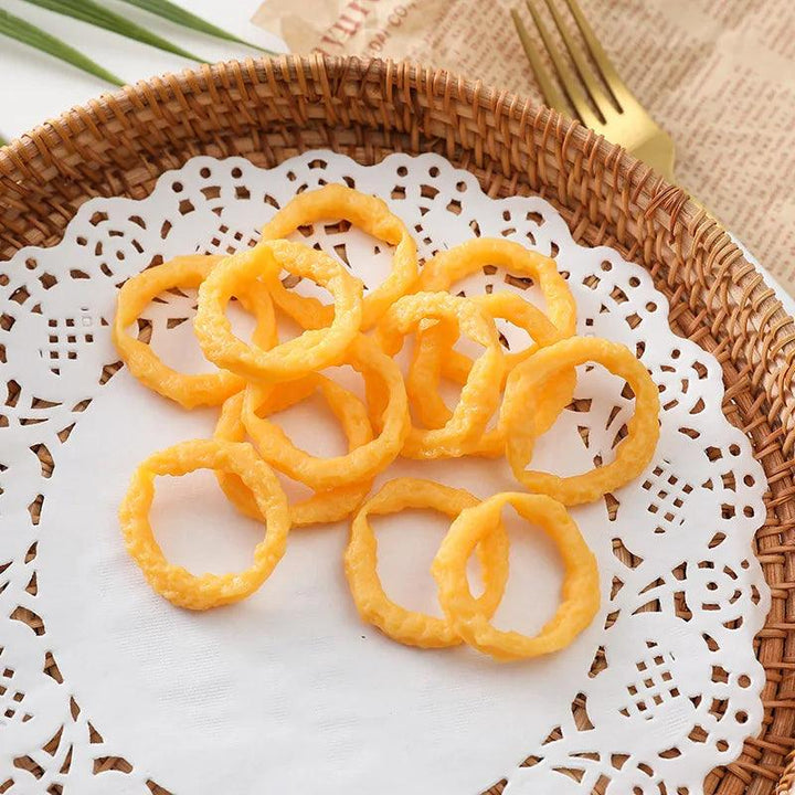 Lisslune | Creative French Fry Play Food Set - 10 Realistic Artificial Potato Chips for Kids Restaurant Role Play and Exhibition