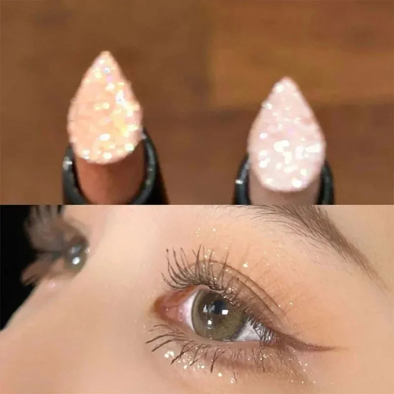 Rynx | Pearl Eyeshadow Pencil Glitter Eyeshadow Make-up waterproof Shimmer Silk Spinner Liner Pencil Cosmetics Beauty Make-up Tool