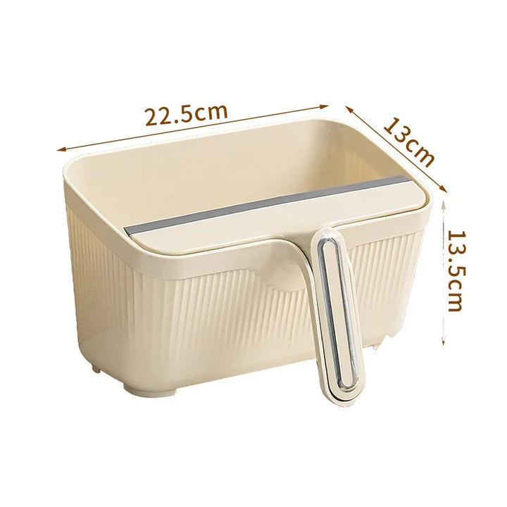 Lisslune | 2in1 Waste Disposer Scraper Trash Can