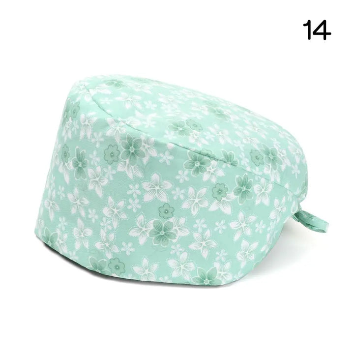 Lisslune | Adjustable surgical cap with ponytail holder and buttons